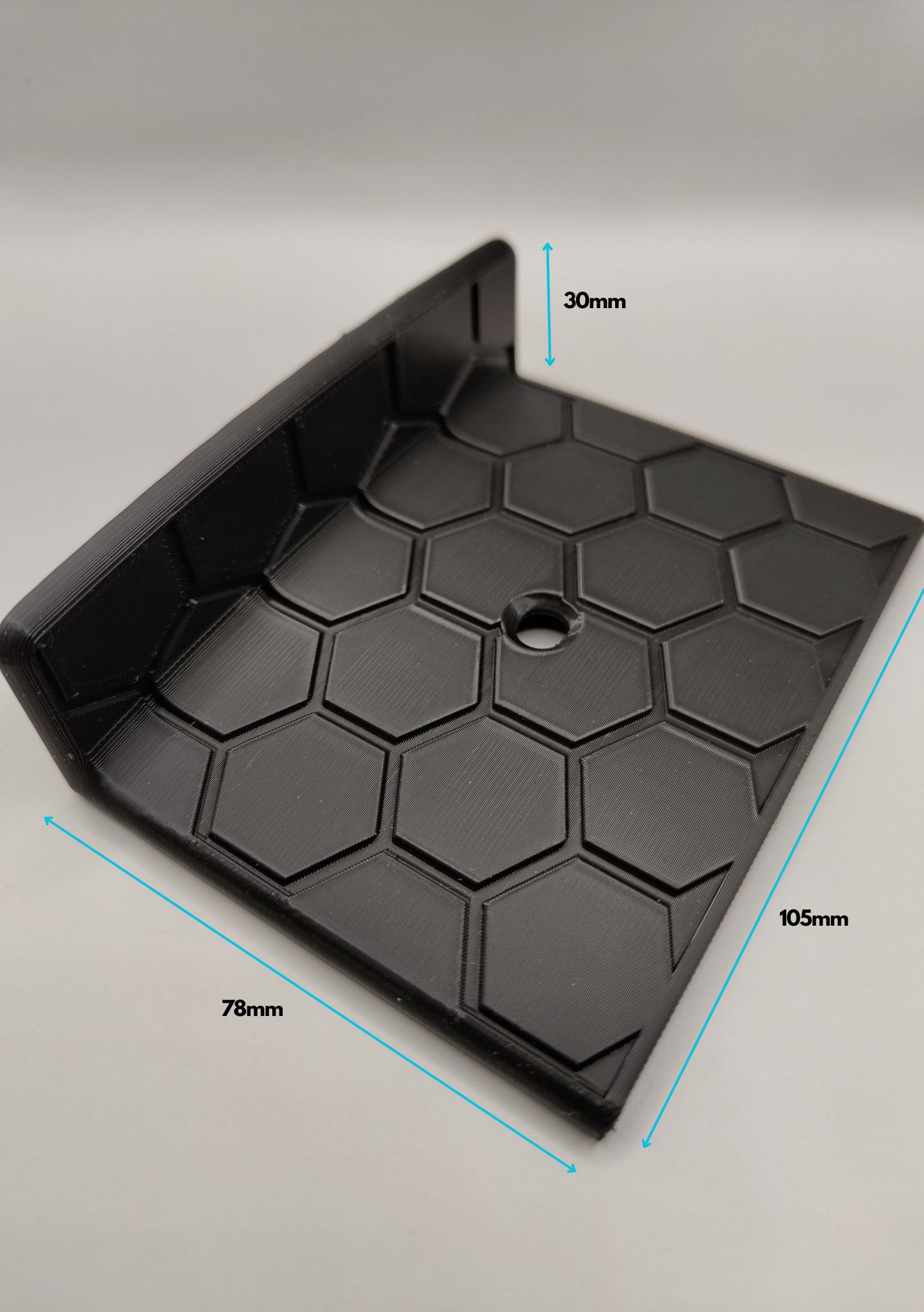VRS Pedalplatten mit Fußstütze / Abrutschschutz